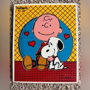 Playskool PEANUTS Charlie Brown and Snoopy 7-piece Puzzle